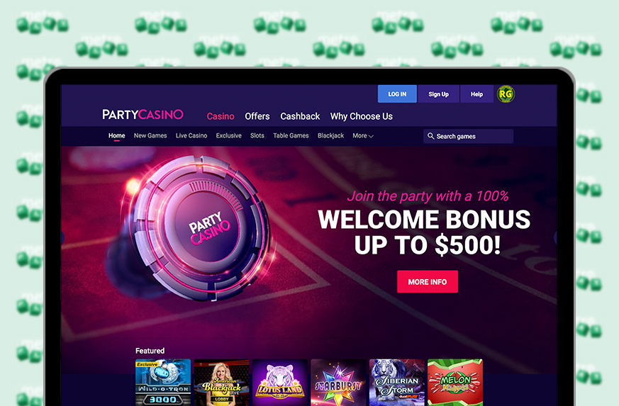 casino sign up bonus