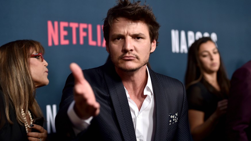 Pedro Pascal at the Narcos premiere