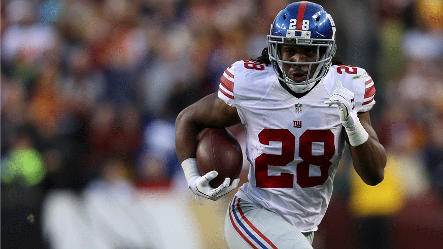 New York Giants running back Paul Perkins. (Photo: Getty Images)