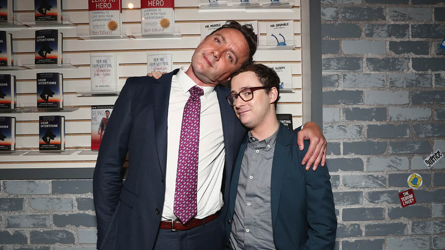 Peter Serafinowicz GriffiN newman The Tick NYC Premiere