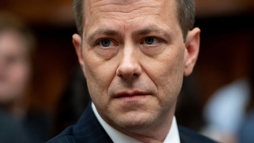 Who is Peter Strzok and why was he fired by the FBI?