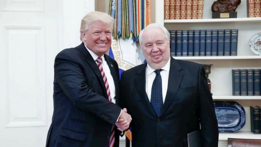 President Trump Oval Office Russian Photographer