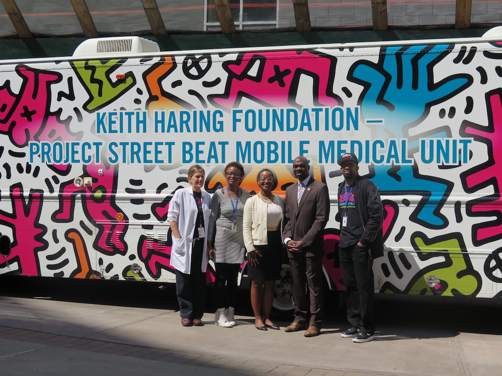Keith Haring Foundation's Project Street Beat Mobile Medical Unit, Planned Parenthood