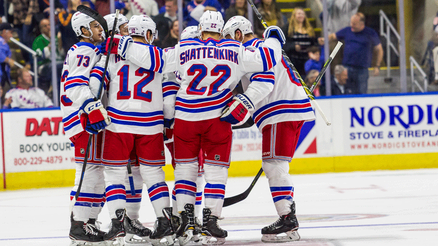 The Rangers take on the Golden Knights on Tuesday night. (Photo: Getty Images)