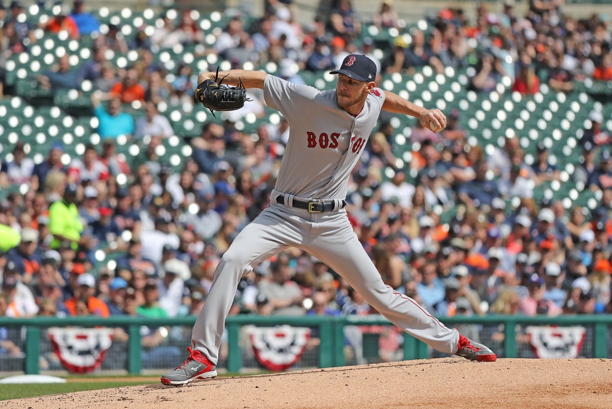 Chris Sale and the Red Sox pitching staff are off to a strong start in 2017.