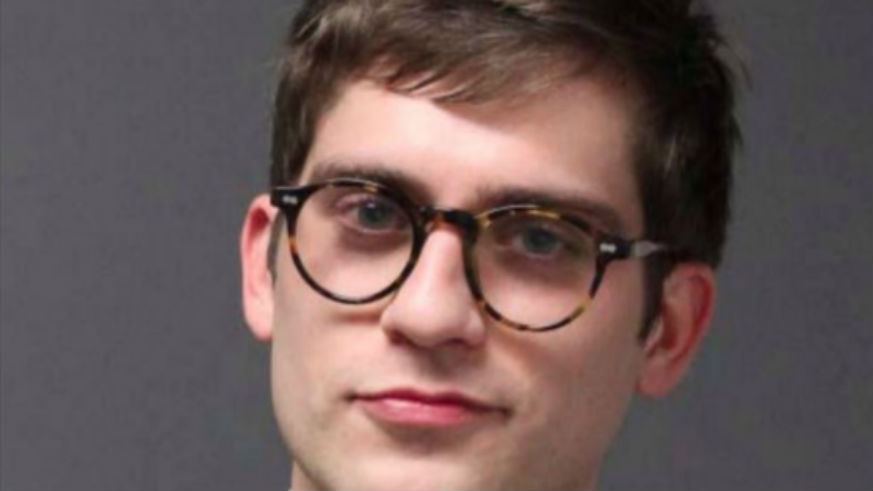 Far right journalist Lucian Wintrich was arrested for grabbing a woman during UConn speech.