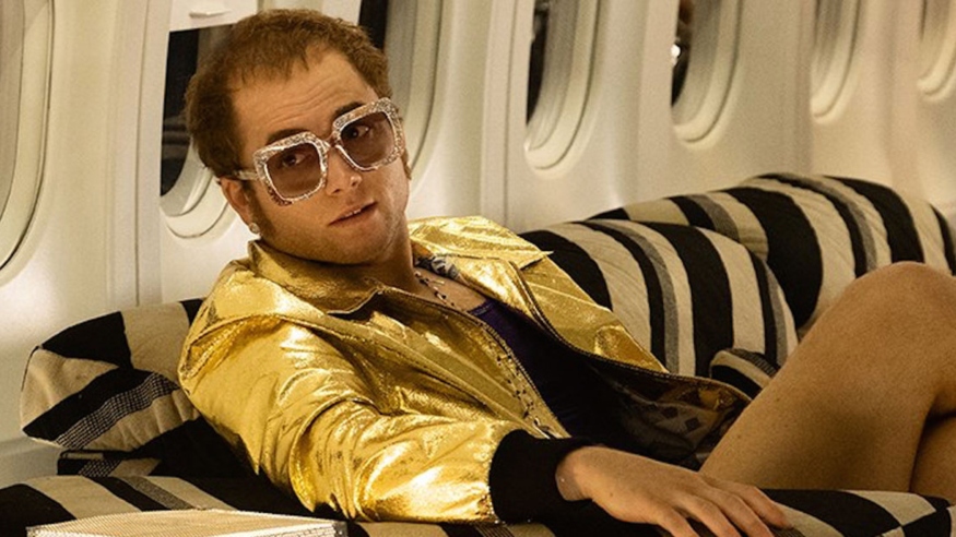 Taron Egerton as Elton John in Rocketman