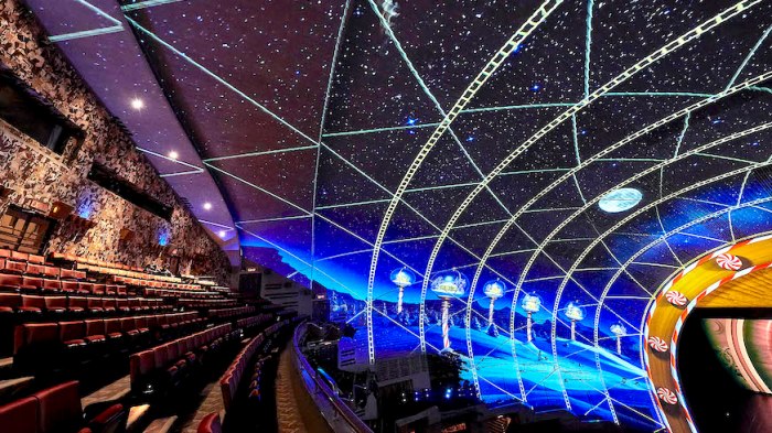 Digital projections and other high-tech touches enhance the iconic Christmas Spectacular starring the Radio City Rockettes.