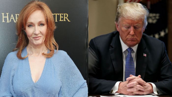 J.K Rowling on Twitter trolls Trump