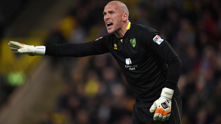 Norwich City goalkeeper John Ruddy. (Photo: Getty Images)