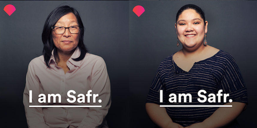 Safr says it is a ridesharing service "focused on the safety and empowerment of women."