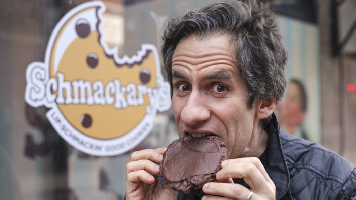 Seth Rudetsky is among the famous fans of Schmackary's cookies. Photo: Hannah Mattix