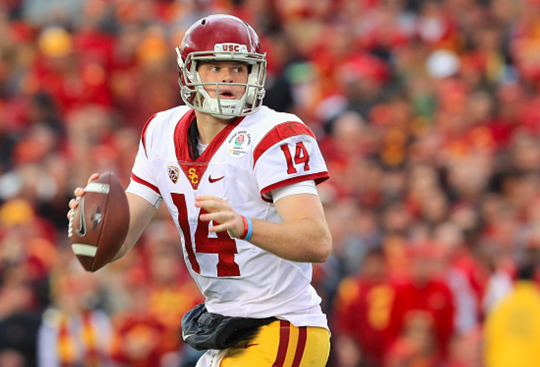 Jets fans at NFL Draft already calling for USC QB Sam Darnold in 2018