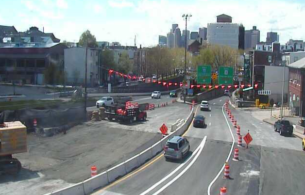 The toll plaza at the Sumner Tunnel was recently removed.