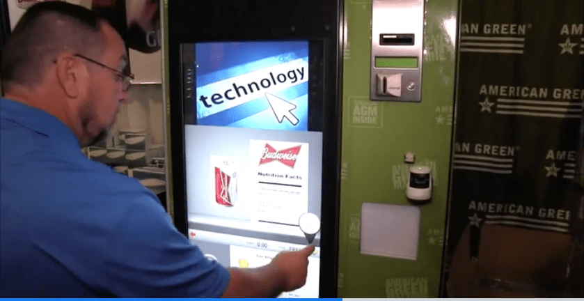 smart vending maching, vending maching for pot, vending machine for weed, american green, pot vending machine