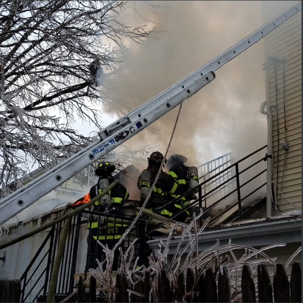 Cambridge 4-alarm fire displaces residents and injures a firefighter