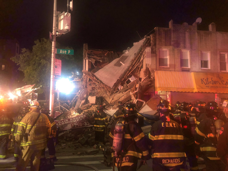 Brooklyn building collapses after driver smashed into storefront, attempted to flee