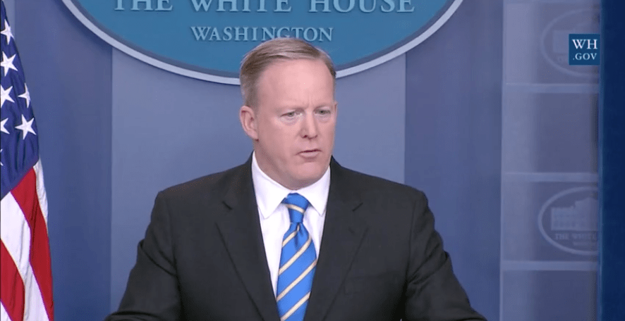 White House Press Secretary Sean Spicer defends President Trump’s beliefs on