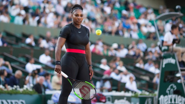 Serena Williams' black catsuit banned from French Open