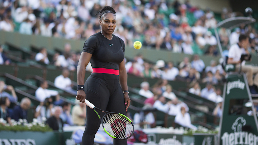Serena Williams' black catsuit banned from French Open