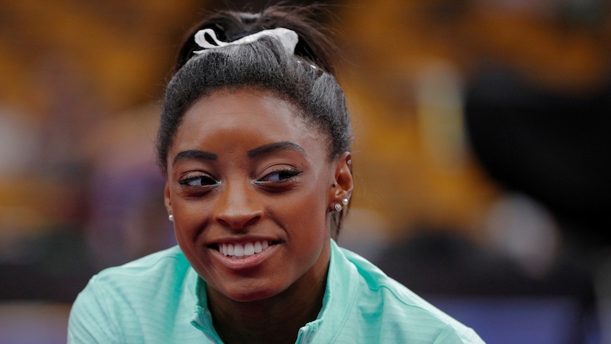 Gymnastics: U.S. team heading in positive direction from dark place, says Biles