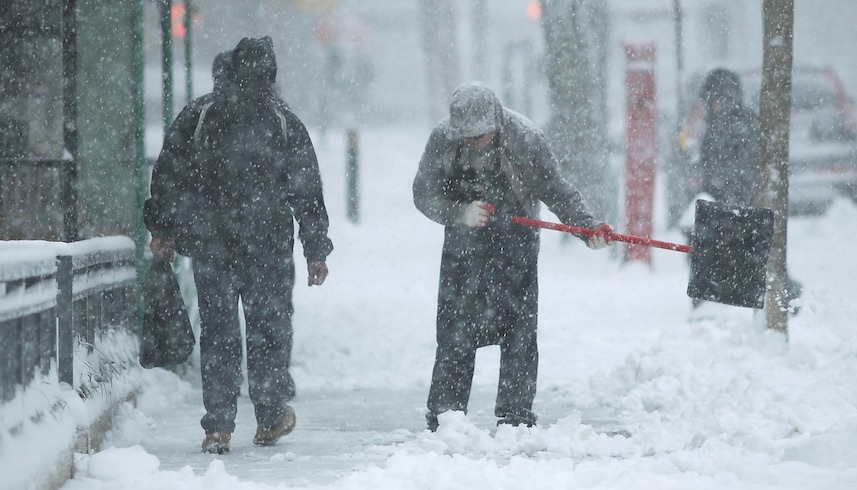 Is snow shoveling dangerous?