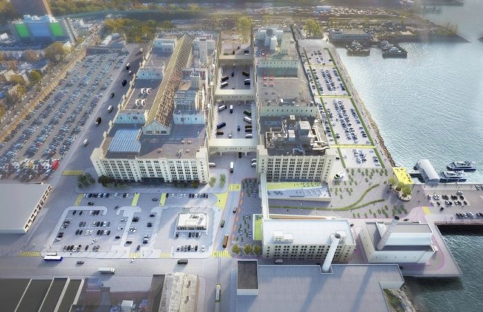 The NYC Economic Development Corporation is looking for a few good solar providers to literally put the sun in Sunset Park to bring a rooftop solar garden to the Brooklyn Army Terminal.