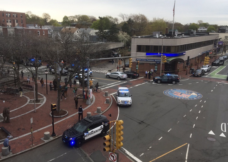 Police respond to report of active shooter in Somerville