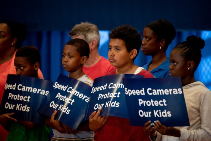 The city’s recently defunct speed camera program is slated to return as kids head back to school next week, officials announced.