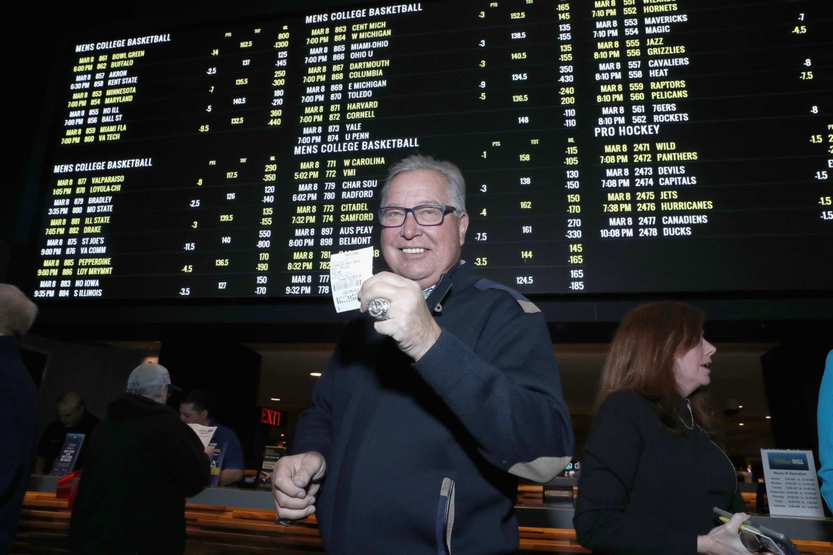 Sports betting scene in Atlantic City