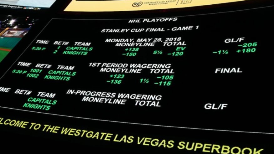 Vegas and New Jersey sportsbooks NFL