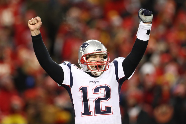 Tom Brady and the Patriots are off to yet another Super Bowl. (Photo: Getty Images)