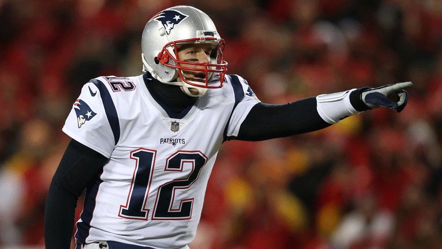 Patriots QB Tom Brady. (Photo: Getty Images)