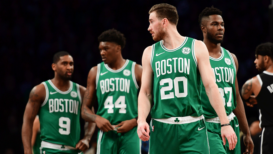 The Celtics are 5.5 games back of the top spot in the East. (Photo: Getty Images)