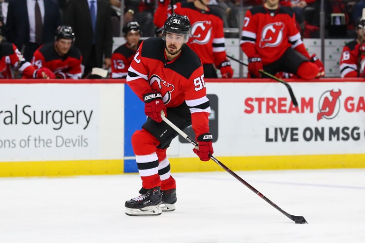 The Bruins picked up Marcus Johansson from the Devils on Monday. (Photo: Getty Images)