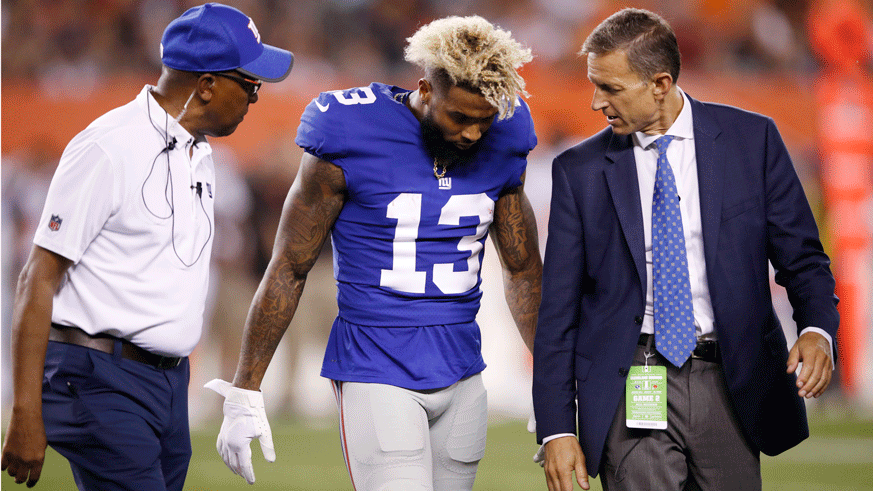Odell Beckham Jr. injury: Latest on Giants WR ankle, Week 1 status