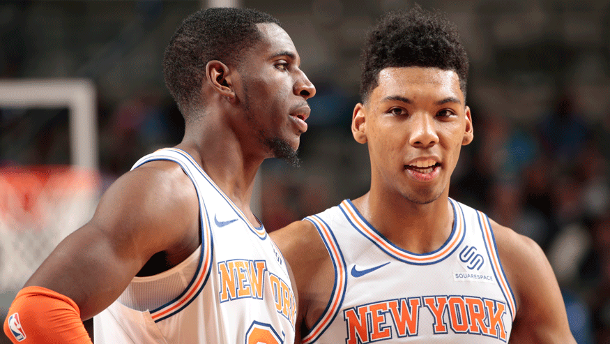 Knicks youth movement officially here