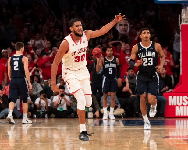 LJ Figueroa led St. John's with 19 points in a big win over No. 13 Villanova. (Photo: Getty Images)