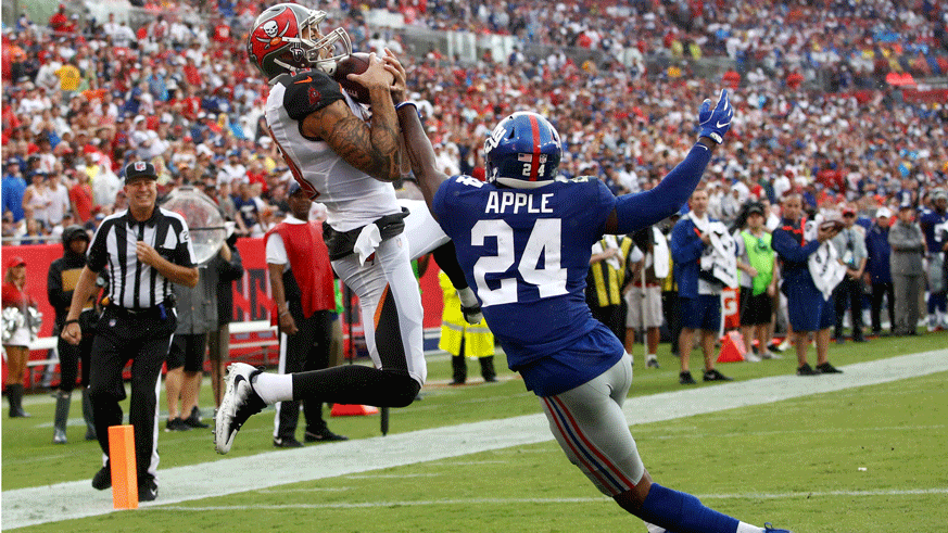 Giants let another one slip late to Bucs, drop to 0-4
