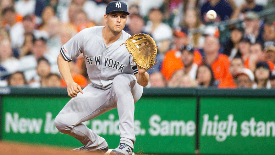 The Yankees placed Greg Bird on the 10-day IL on Tuesday. (Photo: Getty Images)
