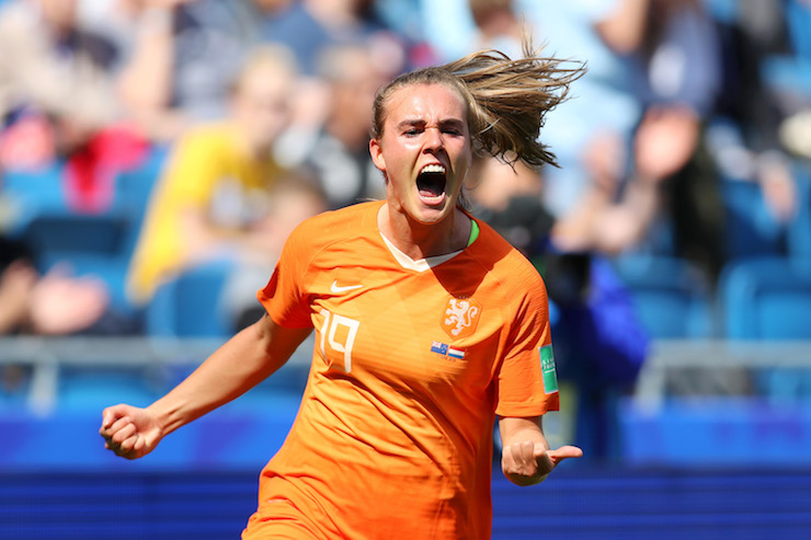 Jill Roord's winner saved the Netherlands on Tuesday. (Photo: Getty Images)