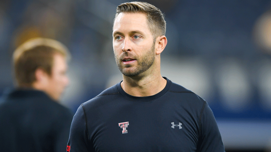 The Jets will interview former Texas Tech head coach Kliff Kingsbury. (Photo: Getty Images)
