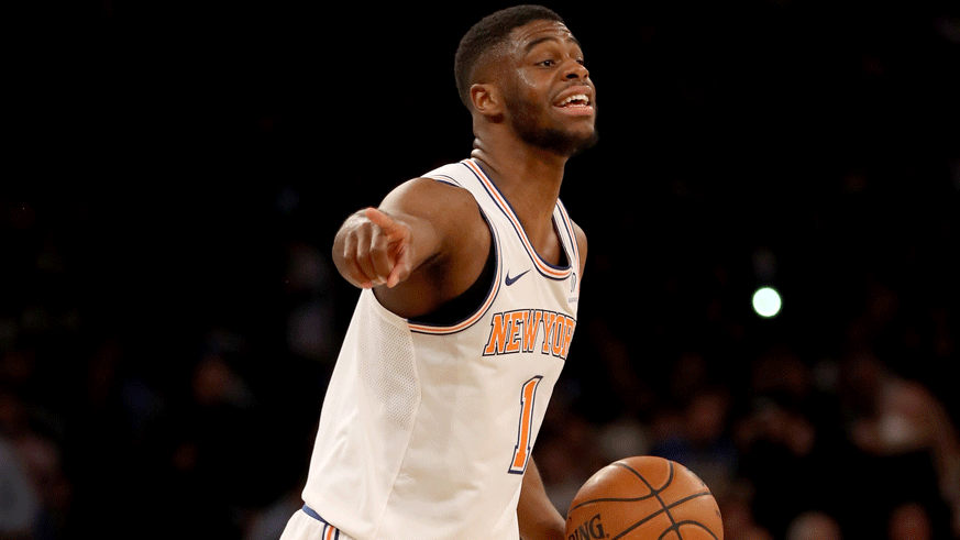 Knicks point guard Emmanuel Mudiay. (Photo: Getty Images)