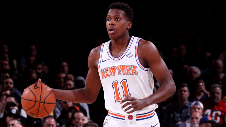 Knicks guard Frank Ntilikina. (Photo: Getty Images)