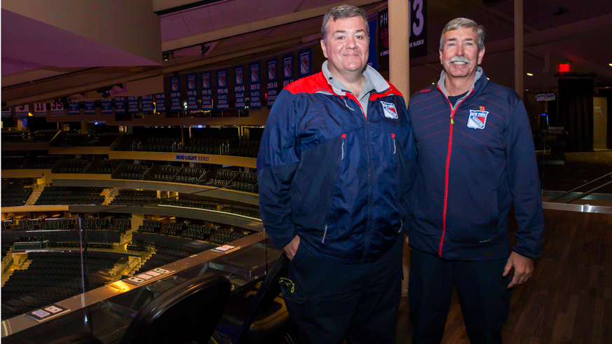 Meet the men who make the MSG ice at Rangers games