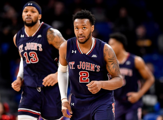 Shamorie Ponds (2) and St. John's will face Arizona State in the First Four of the NCAA Tournament. (Photo: Getty Images)