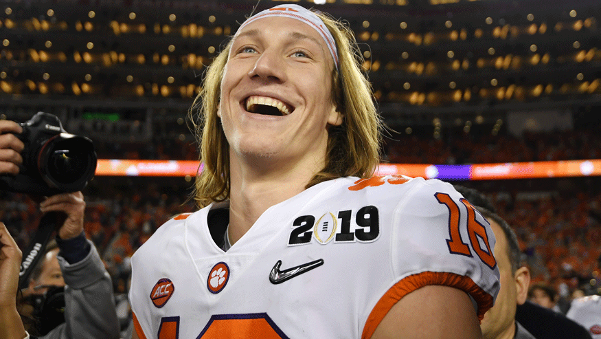 Could Trevor Lawrence be the Giants QB in 2021? (Photo: Getty Images)