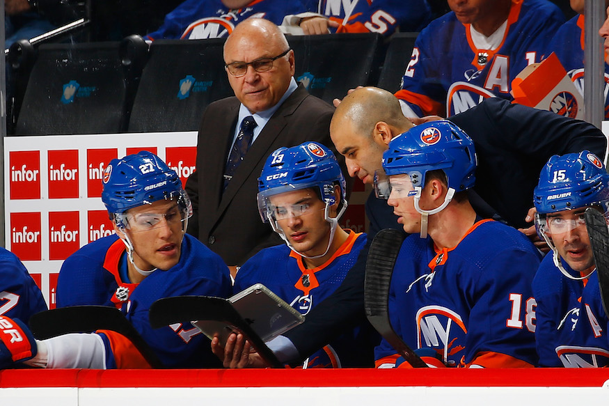 Islanders head coach Barry Trotz. (Photo: Getty Images)