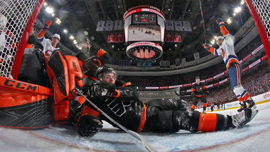 The Flyers season is just about over after losses to the Islanders and Capitals. (Photo: Getty Images)