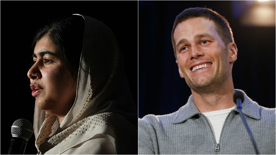 Tom Brady and Malala have teamed up for #GirlsCount